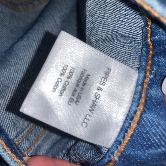 Veronica Beard Denim Skirt with Button Accents size 26 - Picture 5 of 6